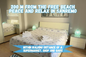 2 Min Walk to the Beach in the Centre of Sanremo San Remo